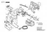 Bosch 0 601 938 5A1 Gbm 12 Ves-2 Cordless Drill 12 V / Eu Spare Parts